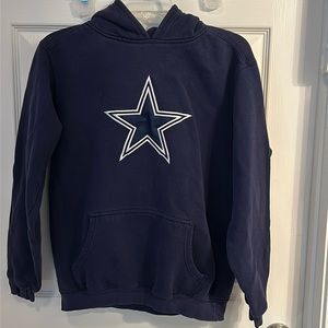 Dallas Cowboys Hoodie Youth XL Blue‎